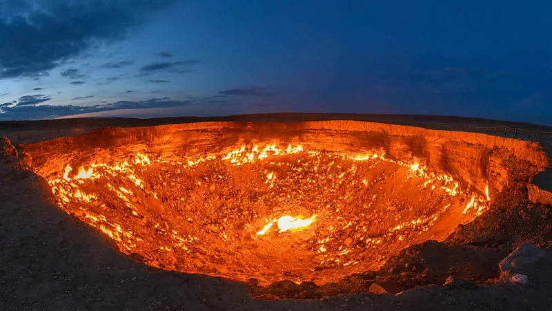 The Door to Hell: The Darvaza Gas Crater